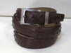 Cinto De Avestruz - Cinto Vaquero Mens Genuine Authentic Brown Ostrich Belt