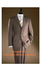 Chocolate Brown 3 Buttons Men's Super 120's Wool