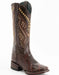 Ferrini Jesse Men's Print Alligator Boots Handcrafted Chocolate