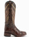Ferrini Jesse Men's Print Alligator Boots Handcrafted Chocolate