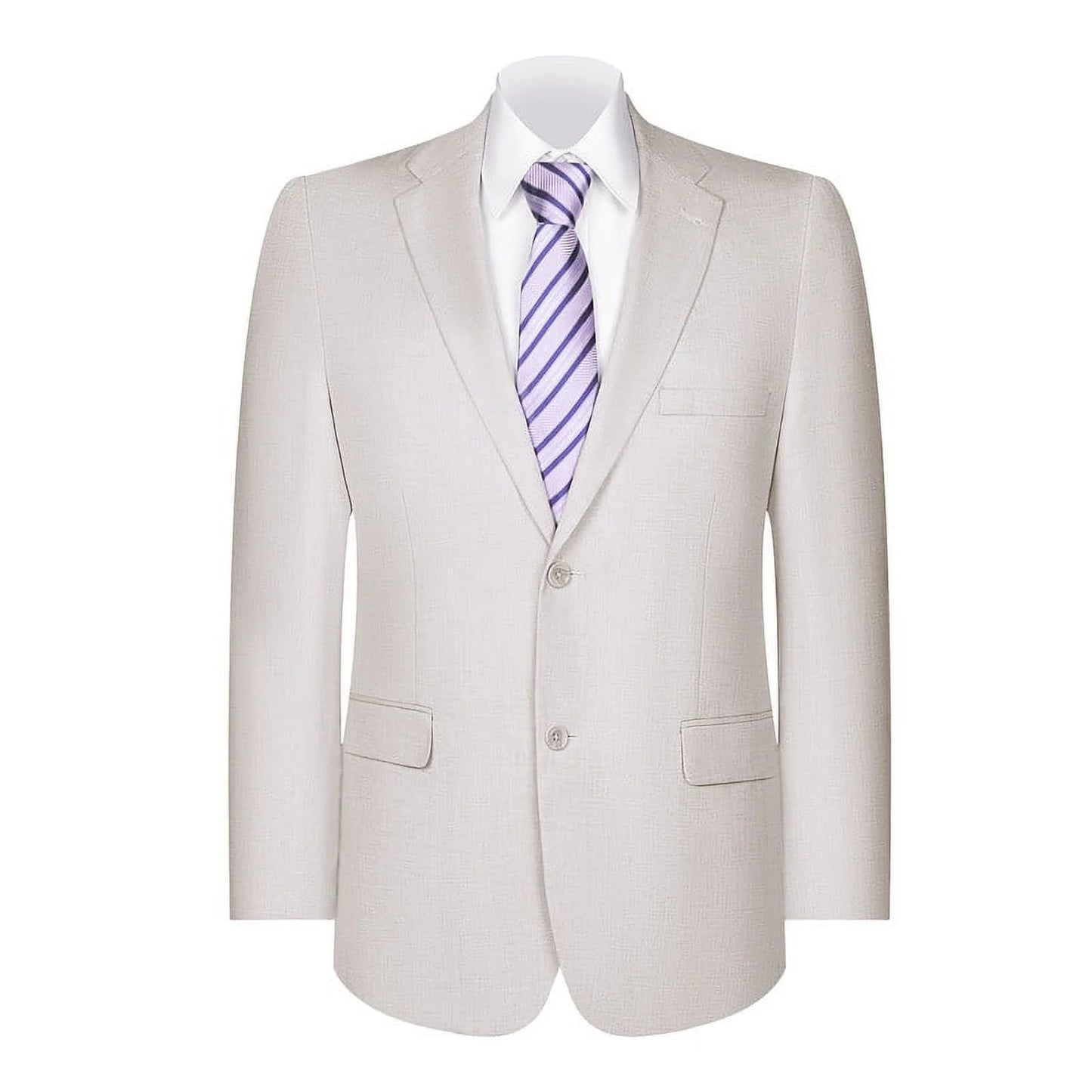 Mens Blazer Classic Fit Sport Coat Two Buttons Lightweight Suit Jacket Iceberg Green - Image 3