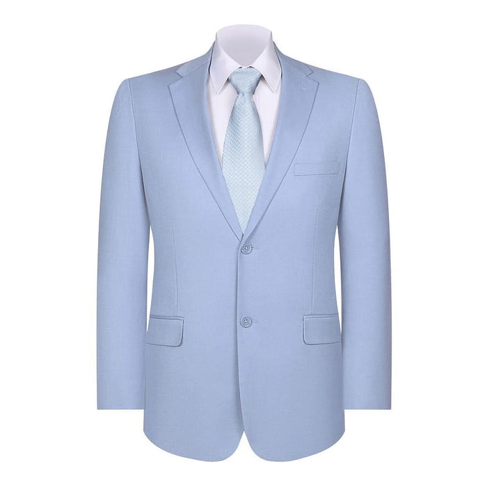 Mens Blazer Classic Fit Sport Coat Two Buttons Lightweight Suit Jacket Iceberg Green - Image 8