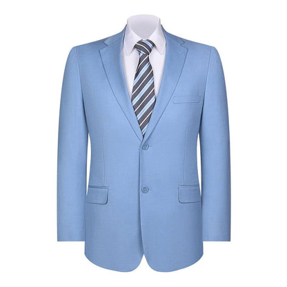 Mens Blazer Classic Fit Sport Coat Two Buttons Lightweight Suit Jacket Iceberg Green - Image 4
