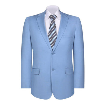 Mens Blazer Classic Fit Sport Coat Two Buttons Lightweight Suit Jacket Iceberg Green - Image 4