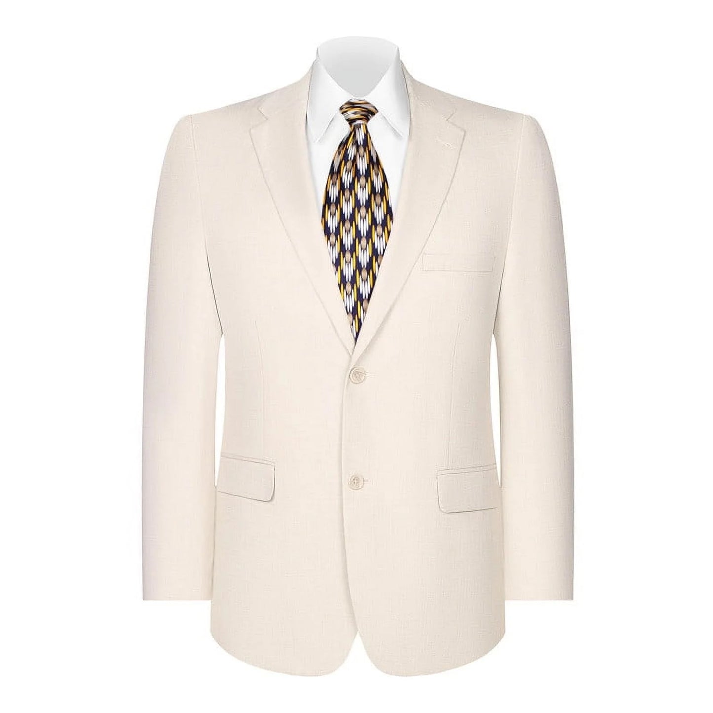 Mens Blazer Classic Fit Sport Coat Two Buttons Lightweight Suit Jacket Iceberg Green - Image 7