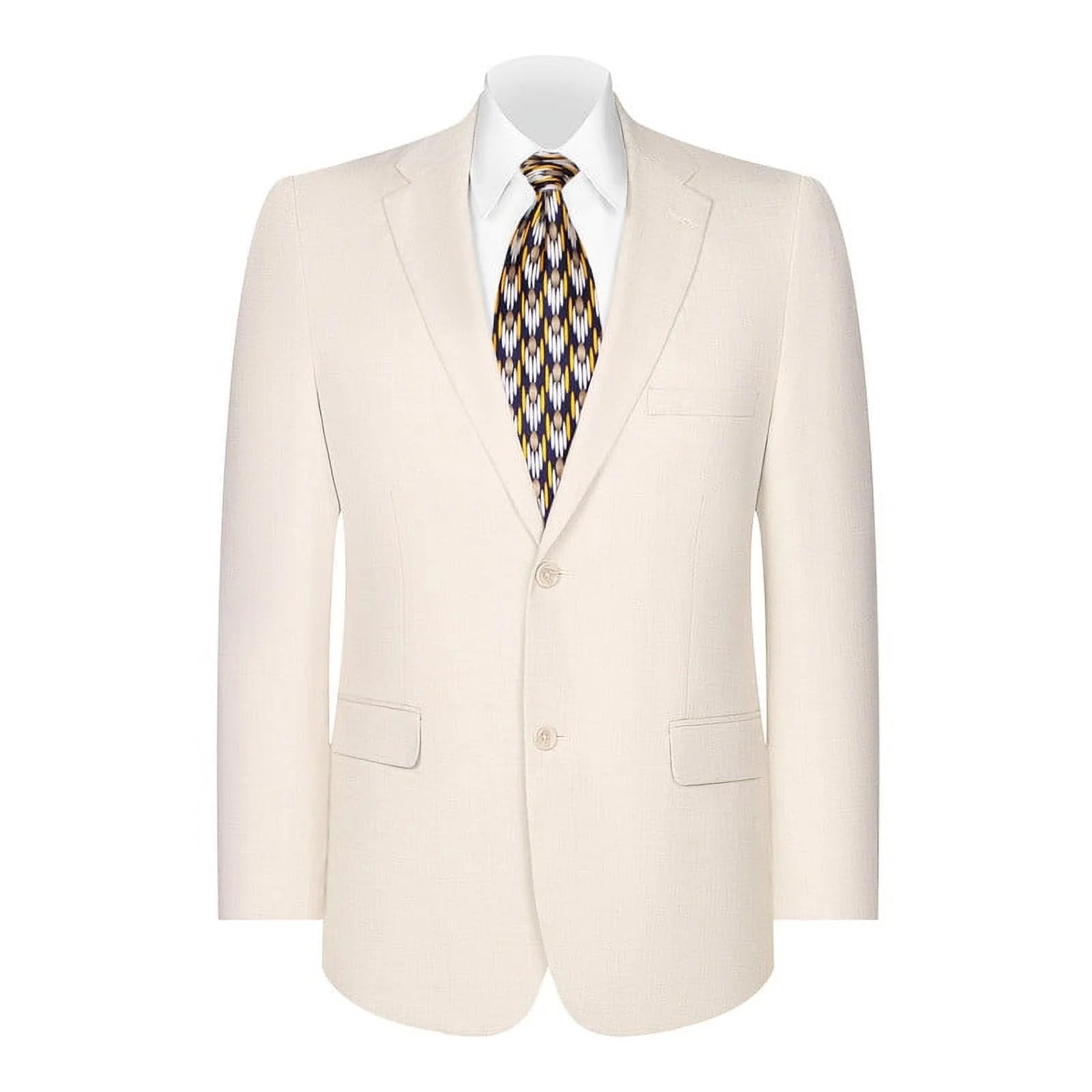 Mens Blazer Classic Fit Sport Coat Two Buttons Lightweight Suit Jacket Iceberg Green - Image 7