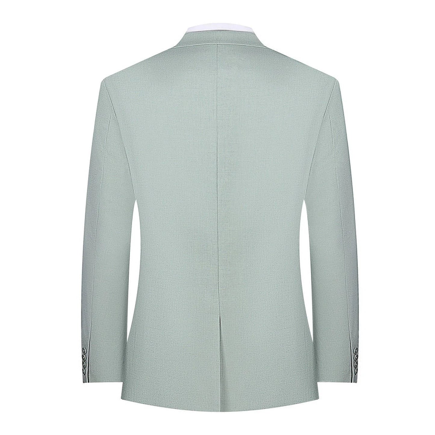 Mens Blazer Classic Fit Sport Coat Two Buttons Lightweight Suit Jacket Iceberg Green - Image 2