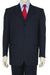 Classic Dark Navy Blue Suit For Men 3 Button Business Cheap Priced Business Suits Clearance Sale W/Double Vent Jacket Super 140'S
