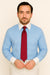 Classic Stylish Fashionable  -White Collar Two Toned Contrast white collars Multi-color Men's Dress Shirt
