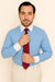 Classic Stylish Fashionable  -White Collar Two Toned Contrast white collars Multi-color Men's Dress Shirt