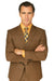 Renaissance Collection - Regular Fit 3 Piece Suit Chestnut