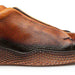 Mens Exotic Sneakers - Alligator Sneakers By Brand in Color Cognac Calcio