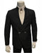 Coming Black Two Button blazer