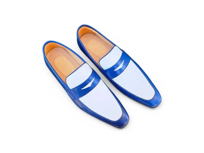 Contrast Two Tone Penny Loafer - Image 3