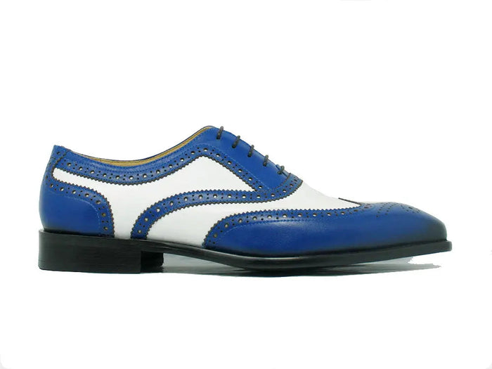 Contrast Two Tone Wingtip Oxford - Image 4