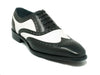 Carrucci Contrast Two Tone Wingtip Oxford