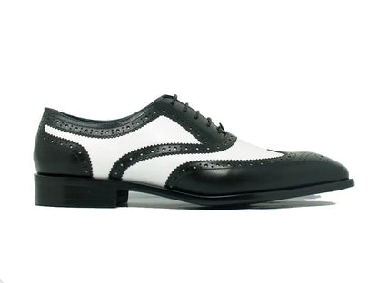 Contrast Two Tone Wingtip Oxford - Image 7