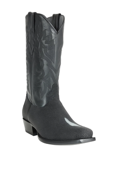Men's Los Altos Boots Classic Genuine Stingray 7 Toe Single Stone Handmade Dress Cowboy Botas De Mantarraya - Mantarraya Boots Cheap Priced For Sale Online