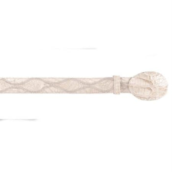 Cream ~ Ivory ~ Off White Caiman ~ World Best Alligator ~ Gator Skin Patchwork