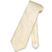 Egg Yolk Cream Vertical Stripes Men's Neck Tie - Men's Neck Ties - Mens Dress Tie - Trendy Mens Ties