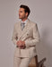 Mens Linen Suit For Beach Wedding - Summer  Suit in Cream