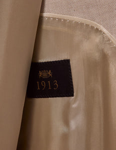 Mens Linen Suit For Beach Wedding - Summer Suit in Cream