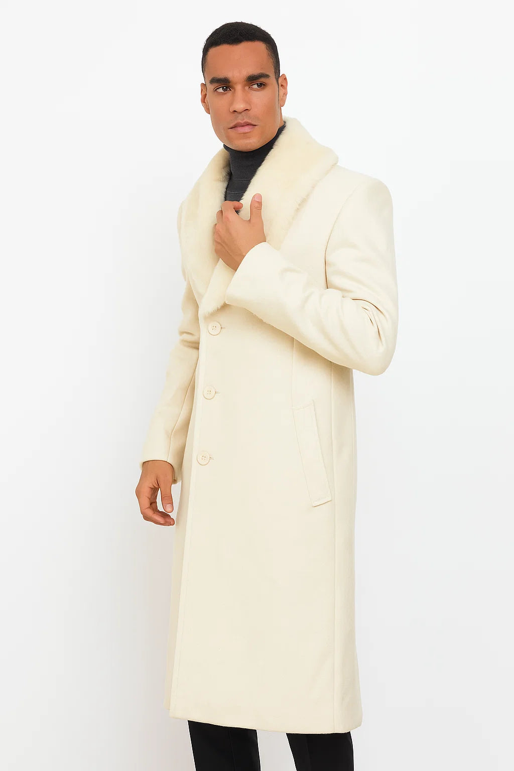  Cream Topcoat