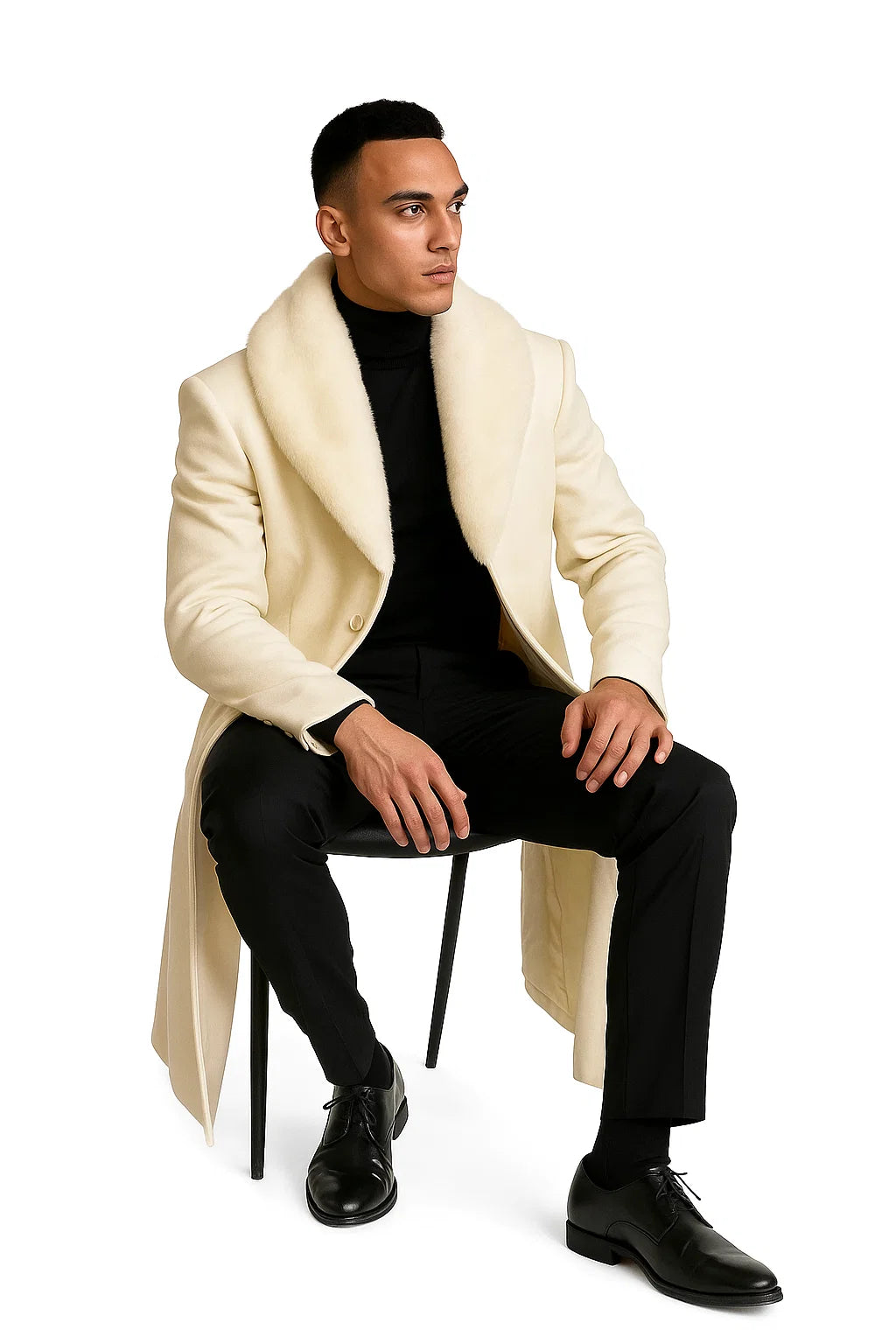  Cream Topcoat