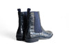 Crocodile Embossed Chelsea Boot