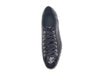 Crocodile Embossed Leather Sneaker