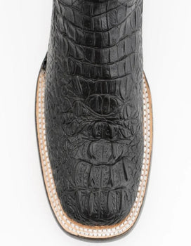 Men's Genuine Exotic Animal Skin Ferrini Hornback Crocodile Card Holder by Ferrini USA - Image 6