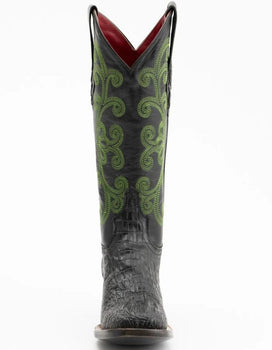 Men's Genuine Exotic Animal Skin Ferrini Hornback Crocodile Card Holder by Ferrini USA - Image 4