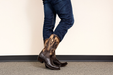 Mens Genunie Crocodile King Exotic Boots Cowboy Style By Los Altos Botas For Sale Snip Toe Western Cowboy Brown Dress Cowboy Boot Cheap Priced For Sale Online