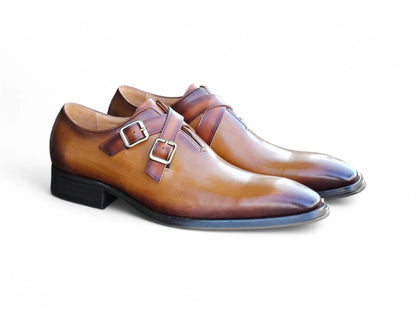 Cross Straps Wholecut Shoe - Image 5