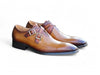 Carrucci Cross Straps Wholecut Shoe