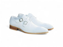 Carrucci Cross Straps Wholecut Leather Shoe