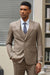 Tan Suits For Wedding - Tan Groomsmen Suits - Tan Single Breasted Tuxedo