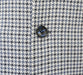 Blue Houndstooth Hybrid Fit Double Breasted Jacket