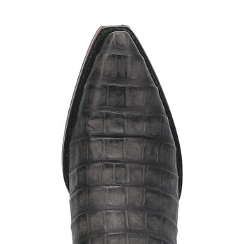 Dingo Black Gator Print Snip Toe Cowboy Boot - Image 5