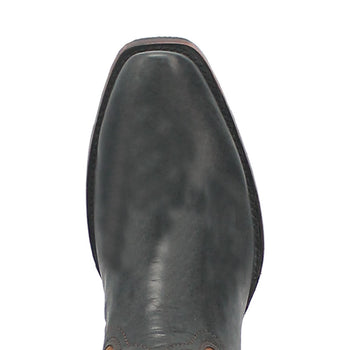 Dingo Black and Tan Snoot Toe Leather Western Boots - Image 5