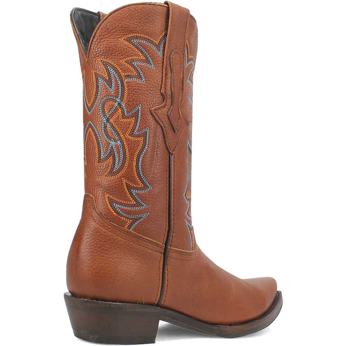 Dingo Gold Rush Stivali Western Uomo – Pelle, Suola TPR, Fodera Imbottita, Punta Affilata, Tacco Da Cowboy, Stivale Da Avventura Colorato, Altezza 30,5 Cm - 5