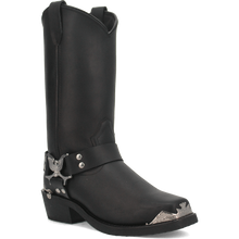 Chopper Leather Harness Biker Boot by Dan Post Boots