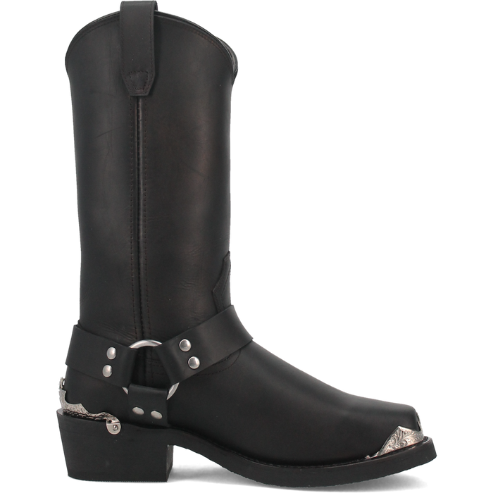 Chopper Leather Harness Biker Boot