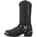 Chopper Leather Harness Biker Boot