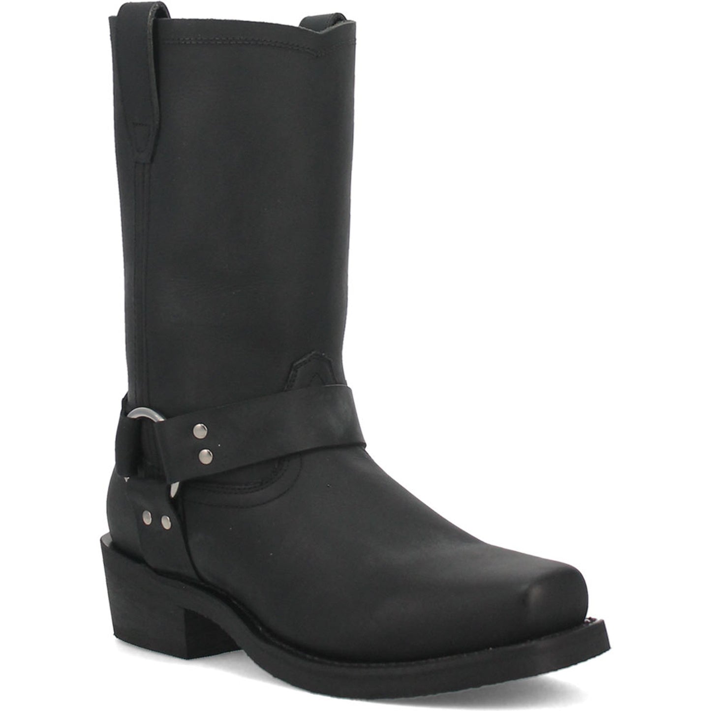Dingo Black Oil Resistant Leather Mens Biker Boot - Image 3