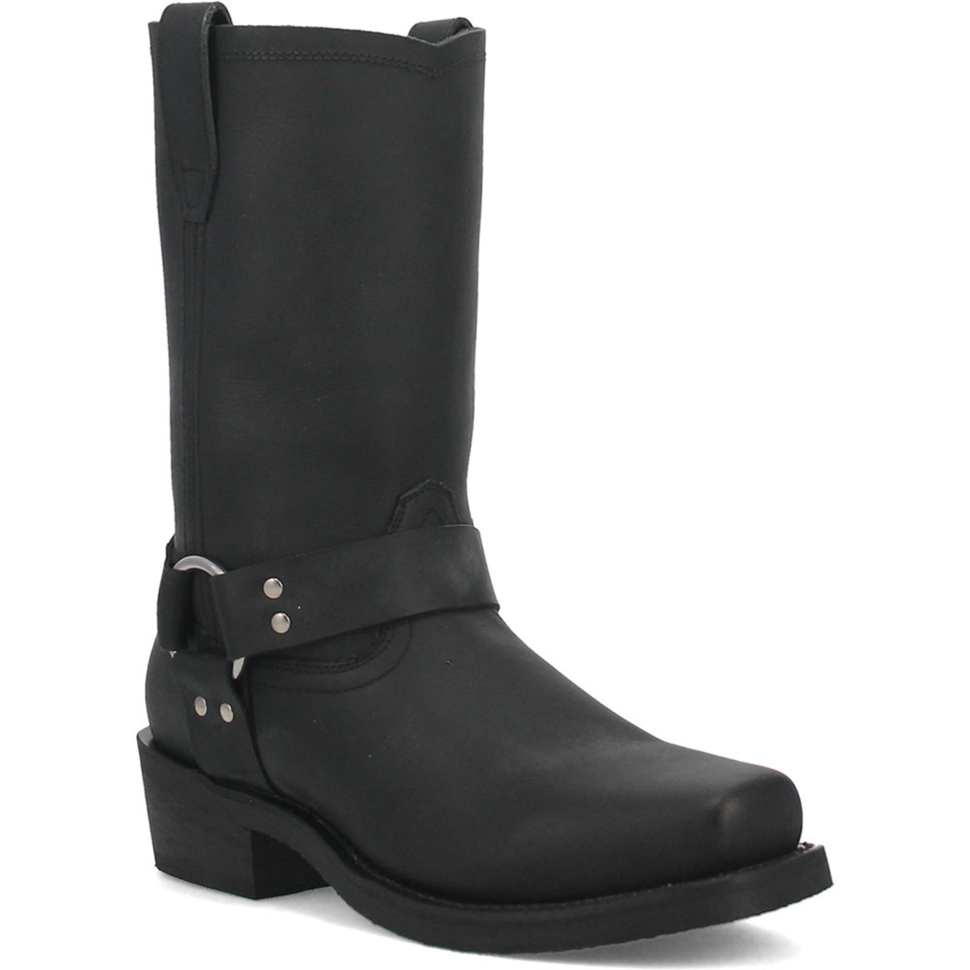 Dingo Black Oil Resistant Leather Mens Biker Boot - Image 3