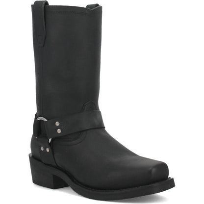 Dingo Black Oil Resistant Leather Mens Biker Boot - Image 3