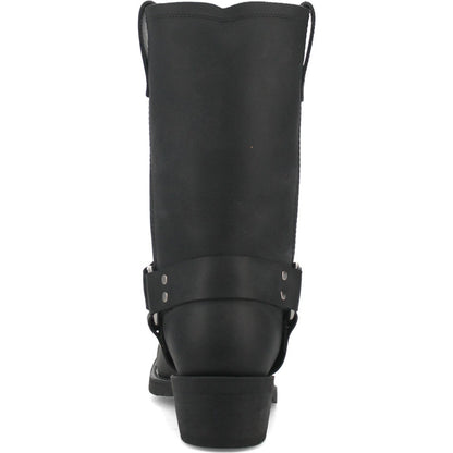 Dingo Black Oil Resistant Leather Mens Biker Boot - Image 2