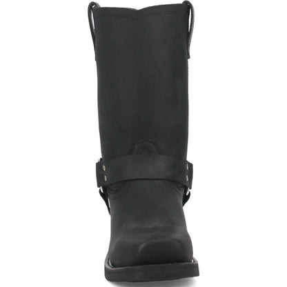 Dingo Black Oil Resistant Leather Mens Biker Boot - Image 6