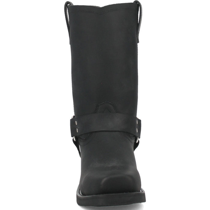 Dingo Black Oil Resistant Leather Mens Biker Boot - Image 6